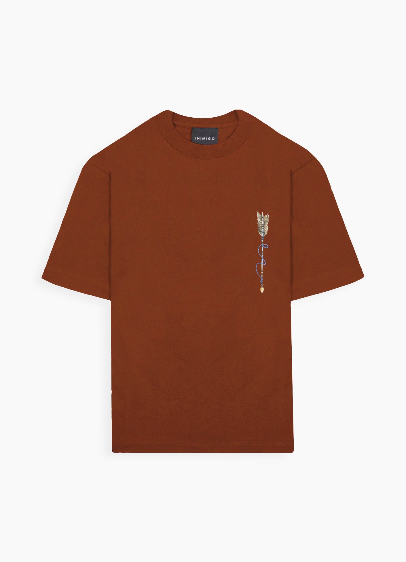 Inimigo, Navajo Red T-Shirt , Man Fashion , Luxury T-shirt,