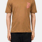 INIMIGO NO SEAS COMBARDE COMFORT BROWN CARAMEL T-SHIRT FRONT