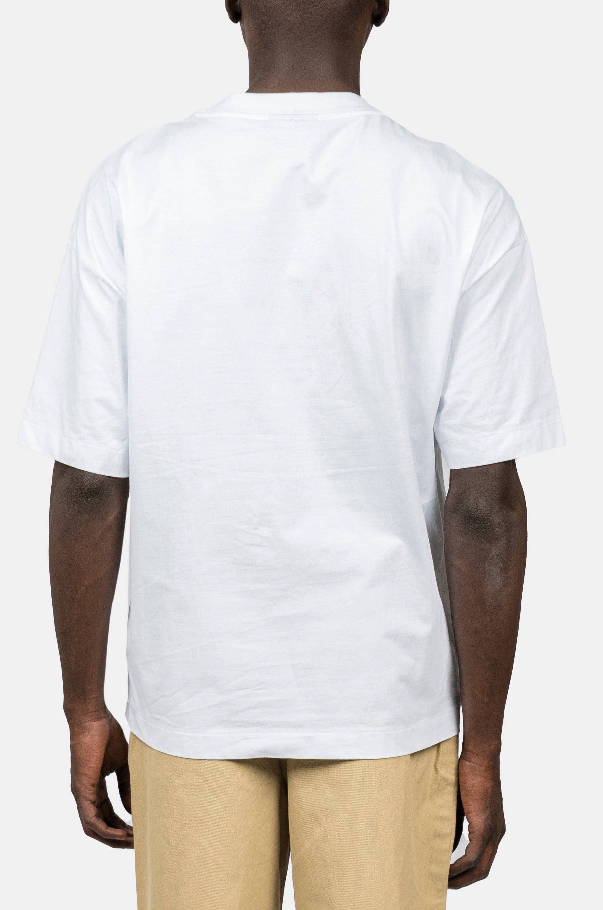 INIMIGO HEART STROKE WHITE T-SHIRT BACK