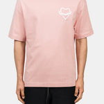 INIMIGO HEART STROKE ROSE T-SHIRT FRONT