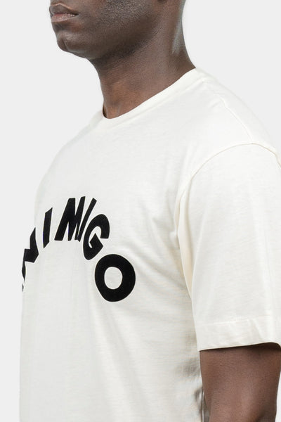 INIMIGO Logo Flock Print Comfort T-shirt