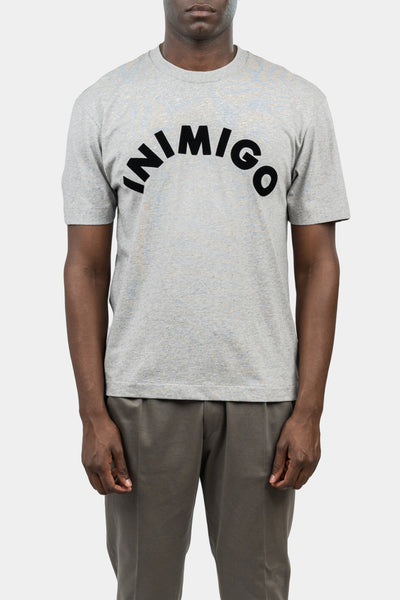 INIMIGO Logo Flock Print Comfort T-shirt