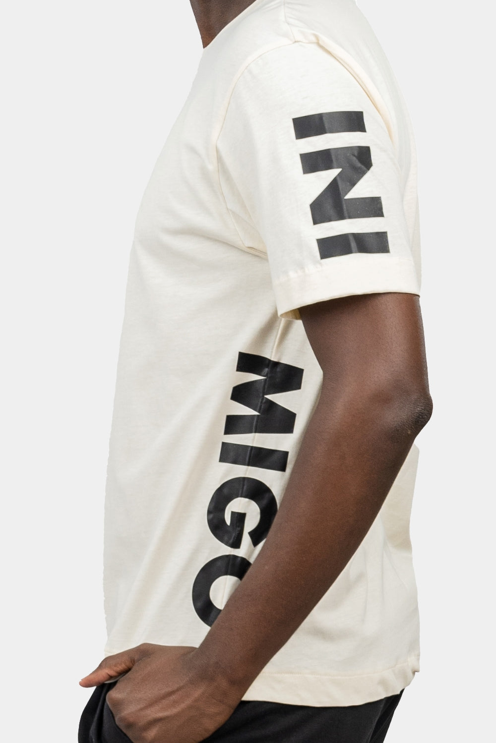 INIMIGO Lettering Side Print Comfort T-shirt