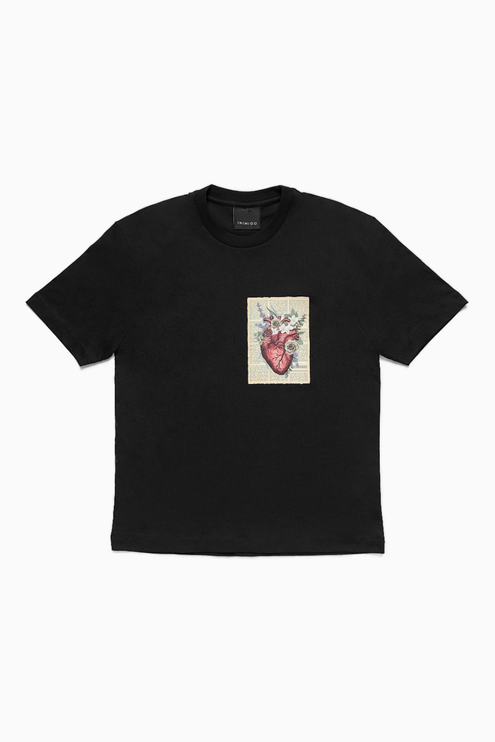 Flower Heart Letter Comfort T-shirt