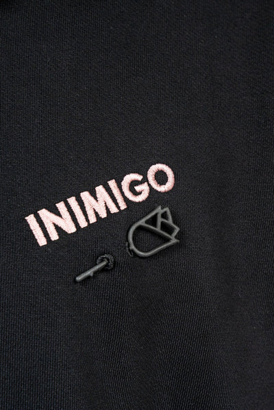 INIMIGO Rose Pin Oversized Sweatshirt Polo