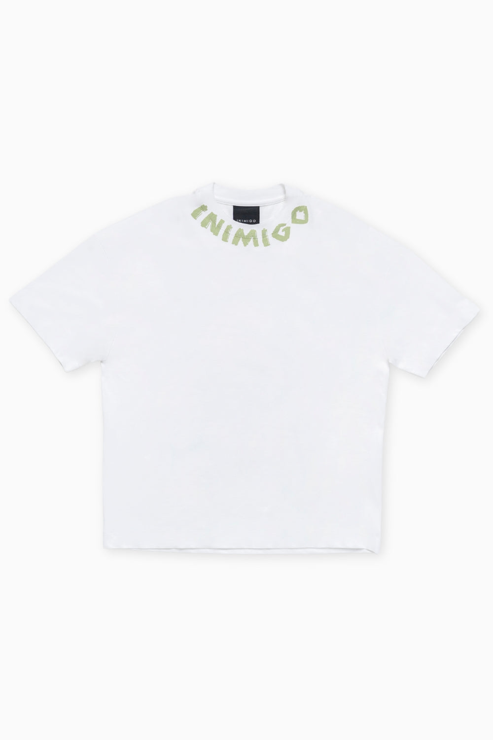 FRIDA SMOKING OVERSIZED WHITE T-SHIRT FLAT