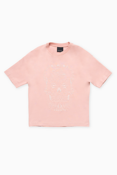 INIMIGO SKULL OVERSIZED ROSE T-SHIRT