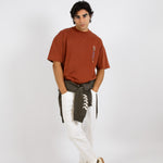 Inimigo, Navajo Carpet Red T-Shirt , Man Fashion , Luxury T-shirt, 