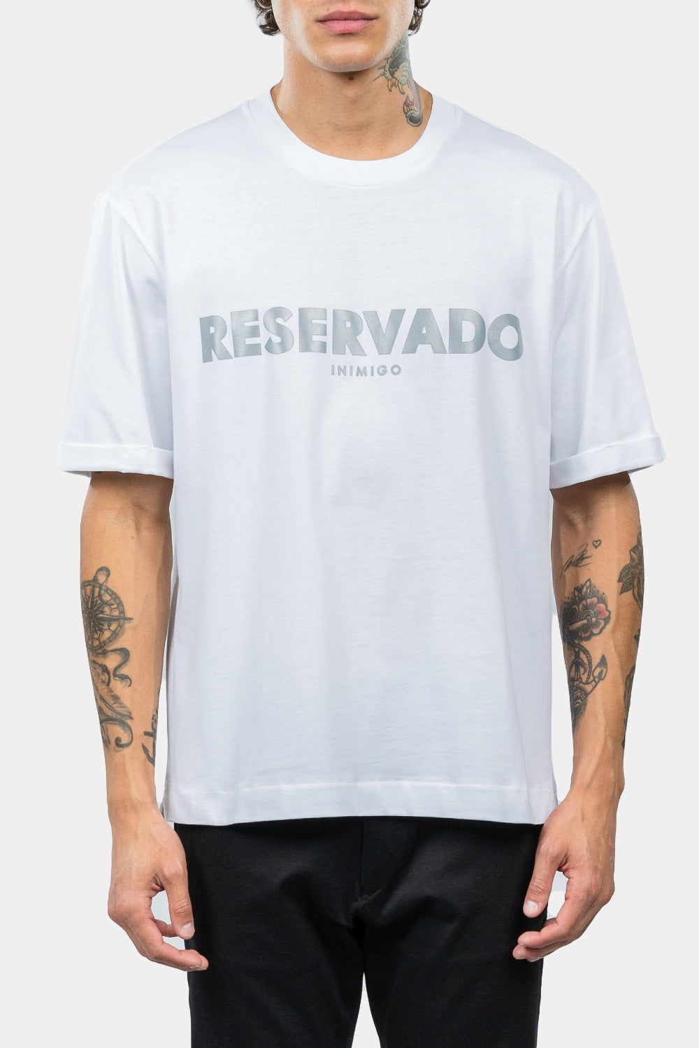 T-shirt oversize réservé
