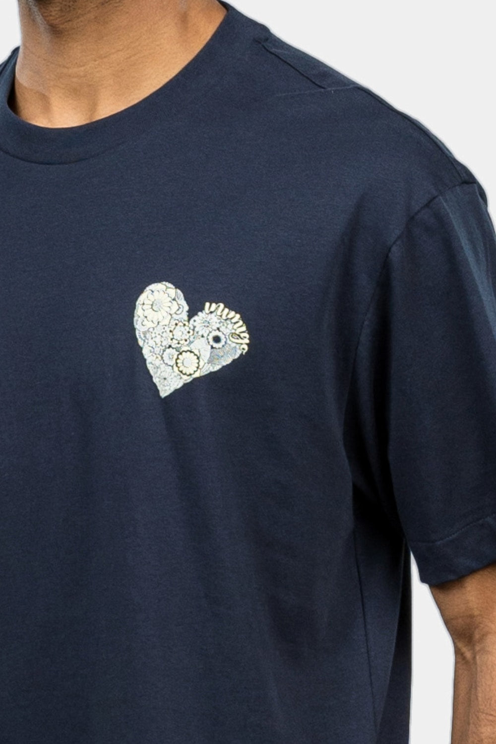 INIMIGO Retro Heart Comfort T-shirt