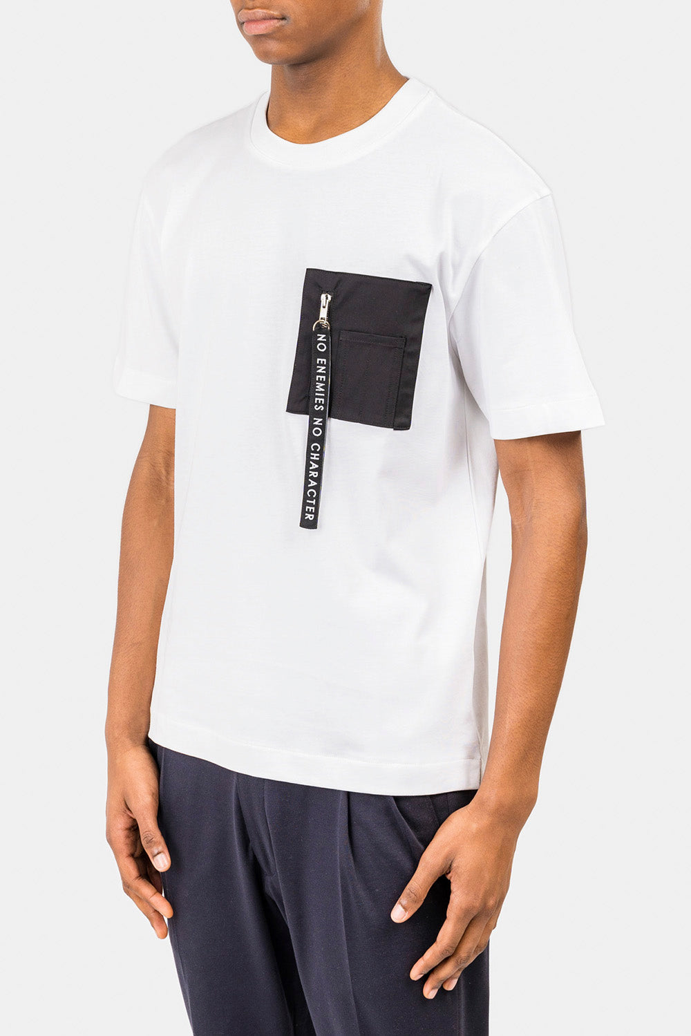 Zipper Pocket Comfort T-shirt