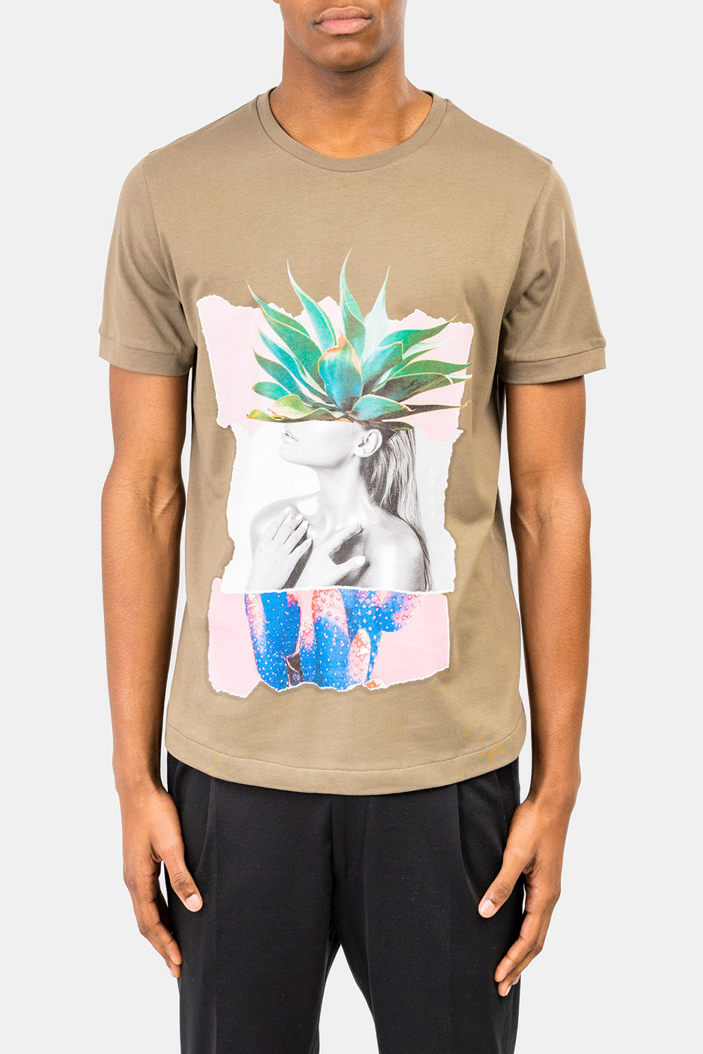 Cactus Girl Print T-shirt