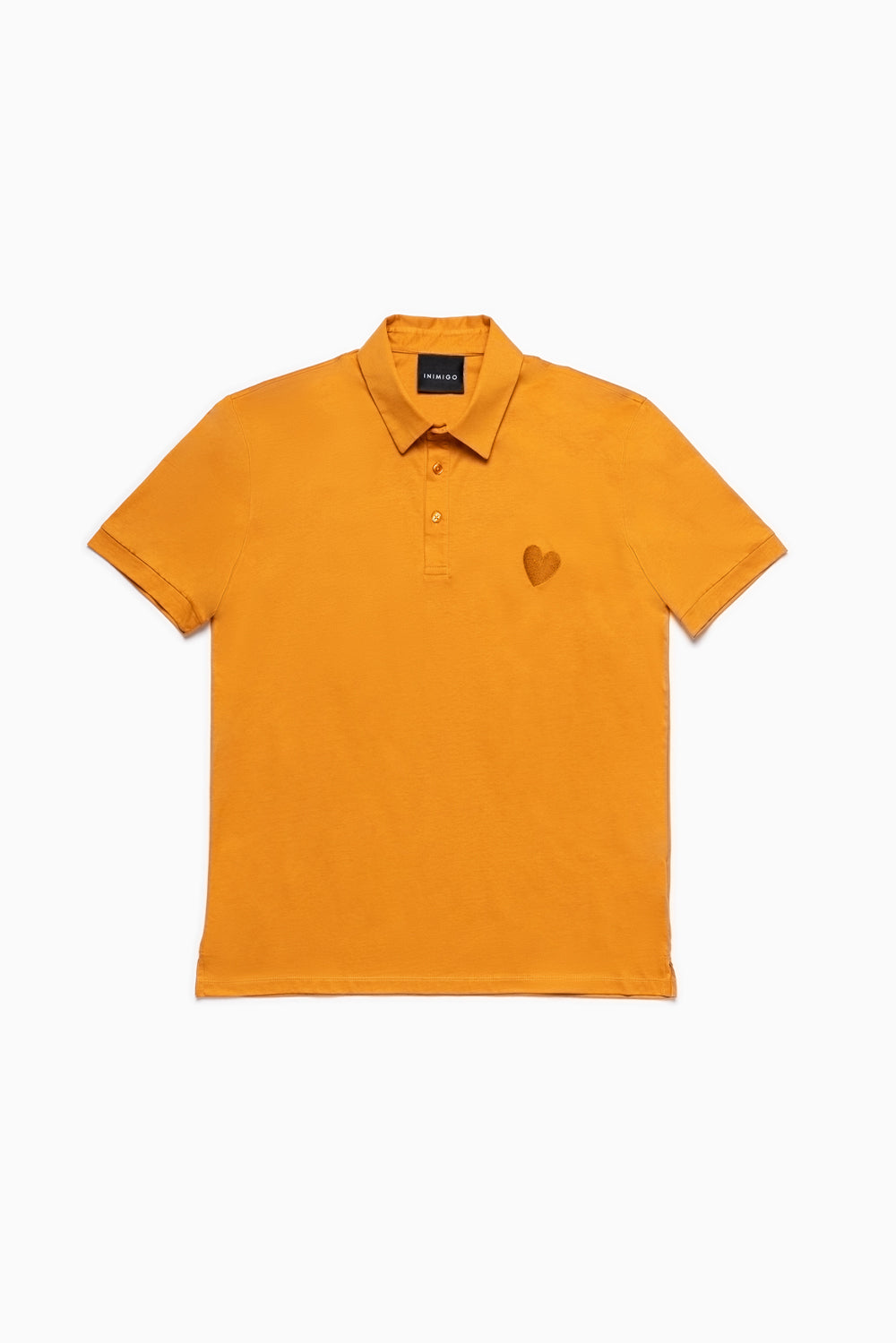 Classic Embroidery Heart Jersey Polo