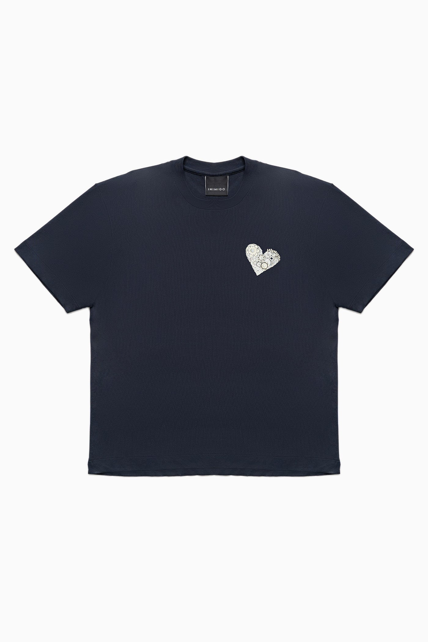 INIMIGO Retro Heart Comfort T-shirt