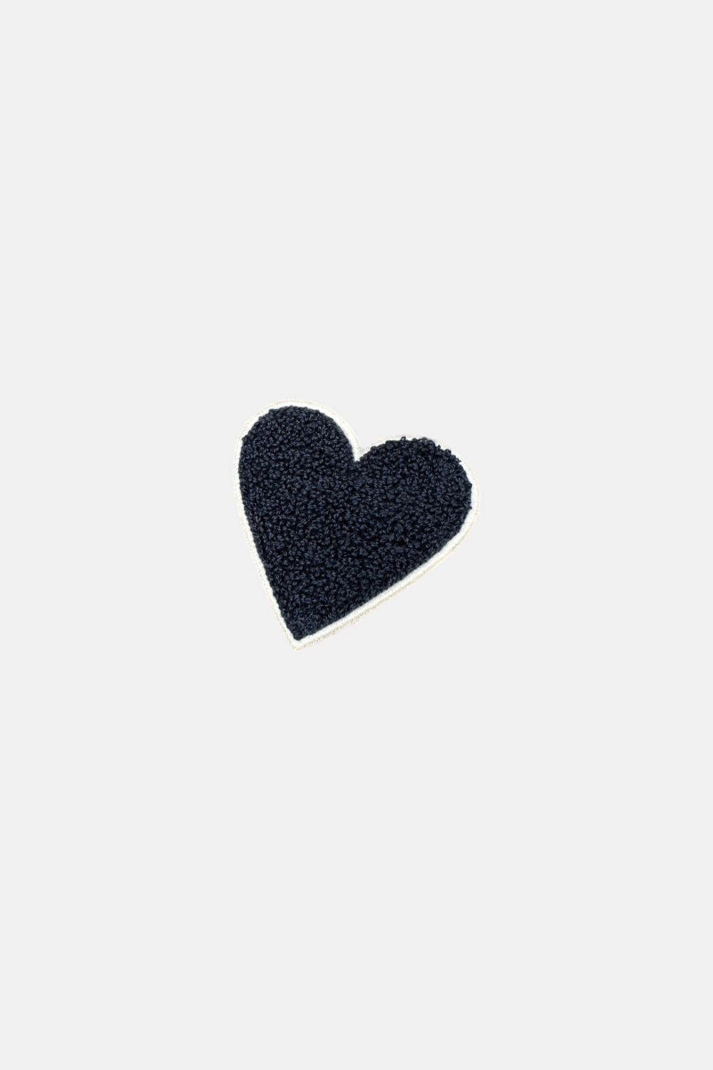 Heart Patch Comfort Black Sweatshirt